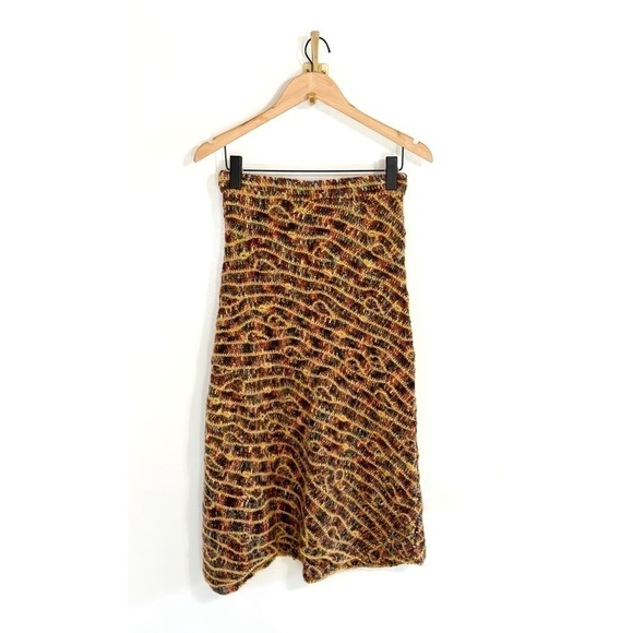 NWT SEA New York Midi Crochet Asymmetrical Skye Skirt - Picture 2 of 7